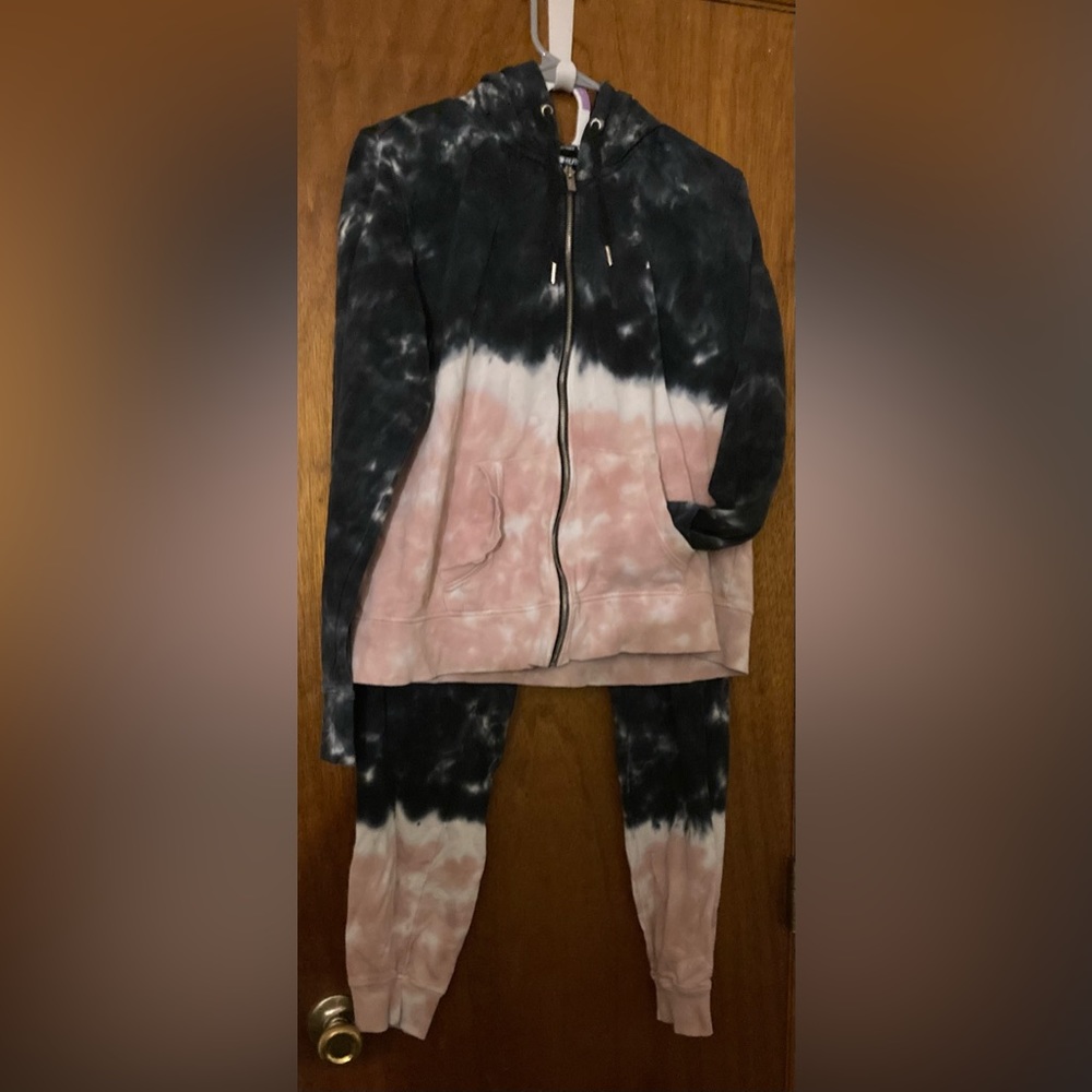 Tommy Hilfiger sport tie dye sweatsuit